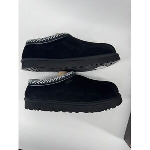 UGG Tazz Z Black Suede Platform Clogs Slippers 5950 Women Size 13 NEW